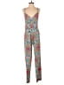 Red Carter Paisley Blue Jumpsuit Size S - photo 1