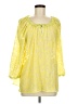 Fresh Produce Yellow 3/4 Sleeve Blouse Size Med - Lg - photo 1