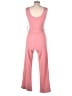 Saylor Solid Pink Jumpsuit Size L - photo 2