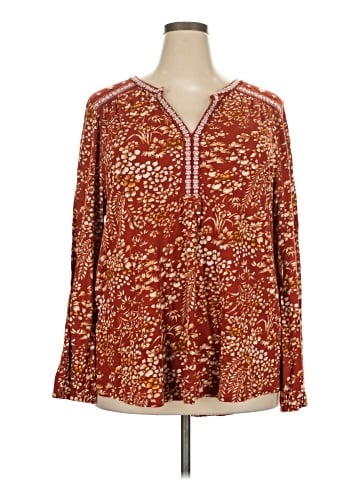 Lucky Brand Long Sleeve Blouse (view 1)