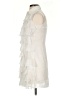Samuel Dong 100% Polyester Ivory Cocktail Dress Size XS - photo 5