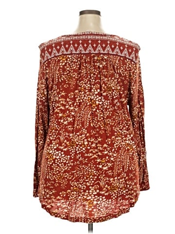 Lucky Brand Long Sleeve Blouse (view 2)