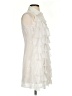 Samuel Dong 100% Polyester Ivory Cocktail Dress Size XS - photo 4