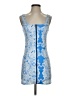 Lucca Couture Graphic Blue Cocktail Dress Size XS - photo 1