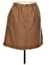 Forever 21 100% Polyester Solid Brown Casual Skirt Size M - photo 2