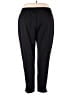 Exertek 100% Polyester Solid Black Track Pants Size 3X - photo 2