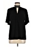MICHAEL Michael Kors Black Short Sleeve Blouse Size M - photo 1