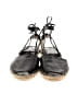 Mint & Rose 100% Leather Black Blue Flats Size EU 36 - photo 2