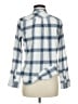 Weatherproof Plaid Blue Long Sleeve Button-Down Shirt Size M - photo 2