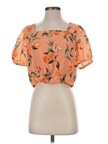 Ann Taylor LOFT Short Sleeve Blouse (view 1)