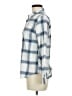 Weatherproof Plaid Blue Long Sleeve Button-Down Shirt Size M - photo 5