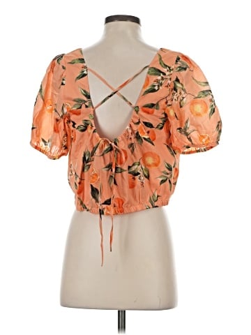 Ann Taylor LOFT Short Sleeve Blouse (view 2)
