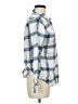 Weatherproof Plaid Blue Long Sleeve Button-Down Shirt Size M - photo 4