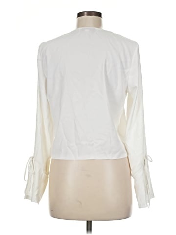 Topshop Long Sleeve Blouse (view 2)