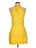 Halston Heritage Yellow Sleeveless Top Size 8 - photo 1
