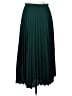 J.Crew 100% Polyester Solid Green Formal Skirt Size 4 - photo 1