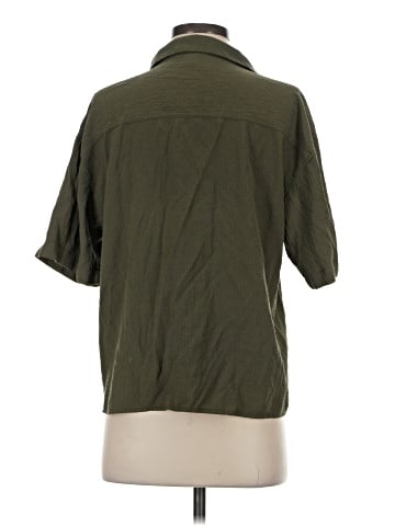 Calvin Klein 3/4 Sleeve Button-Down Shirt (view 2)