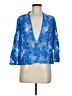Jessica Howard 100% Nylon Blue Blazer Size 6 - photo 1