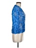 Jessica Howard 100% Nylon Blue Blazer Size 6 - photo 4