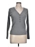 Old Navy Gray Long Sleeve Henley Size L - photo 1