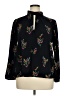 1.State 100% Polyester Black Long Sleeve Blouse Size XL - photo 1