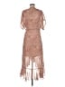 Lovestitch Paisley Brown Cocktail Dress Size M - photo 2