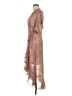Lovestitch Paisley Brown Cocktail Dress Size M - photo 5