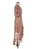 Lovestitch Paisley Brown Cocktail Dress Size M - photo 4