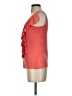 BCX Orange Sleeveless Blouse Size S - photo 5