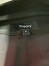 Theory 100% Silk Black Long Sleeve Silk Top Size P (petite) - photo 7