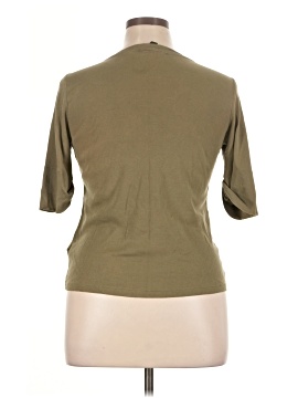 Lauren by Ralph Lauren 3/4 Sleeve T-Shirt (view 2)