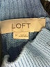 Ann Taylor LOFT Stripes Blue Pullover Sweater Size M - photo 7
