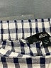Ellos 100% Cotton Checkered-gingham Blue Casual Pants Size 22 - photo 4