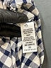 Ellos 100% Cotton Checkered-gingham Blue Casual Pants Size 22 - photo 5