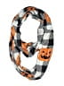Unbranded 100% Polyester Houndstooth Orange Scarf One size - photo 1