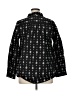Roaman's Print Black Long Sleeve Button-Down Shirt Size 16w - photo 2