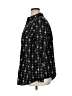 Roaman's Print Black Long Sleeve Button-Down Shirt Size 16w - photo 5