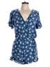 One Clothing Hearts Blue Romper Size L - photo 1