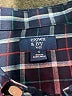 Crown & Ivy Plaid Blue Long Sleeve Button-Down Shirt Size 6 - photo 3