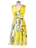 White House Black Market Yellow Romper Size 10 - photo 2