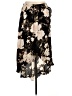 Gilli 100% Rayon Floral Black Formal Skirt Size M - photo 1