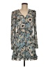 Veronica Beard 100% Silk Paisley Blue Casual Dress Size 6 - photo 1