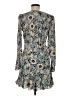 Veronica Beard 100% Silk Paisley Blue Casual Dress Size 6 - photo 2