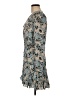 Veronica Beard 100% Silk Paisley Blue Casual Dress Size 6 - photo 5