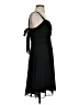 The Limited 100% Polyester Solid Black Cocktail Dress Size 6 - photo 4