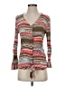 Alison Andrews 100% Rayon Red Long Sleeve Blouse Size S - photo 1