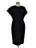 Anne Klein Solid Black Cocktail Dress Size 12 - photo 1