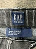 Gap Chevron-herringbone Gray Jeans Size 4 - photo 3