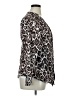 Socialite Animal Print Silver Blazer Size 0X - photo 4