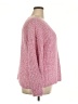 Ann Taylor LOFT Tweed Pink Pullover Sweater Size XXL - photo 4